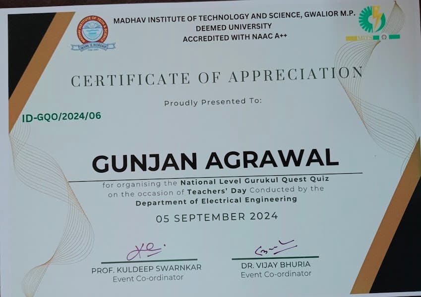 National Level Gurukul Quest Quiz Organisation