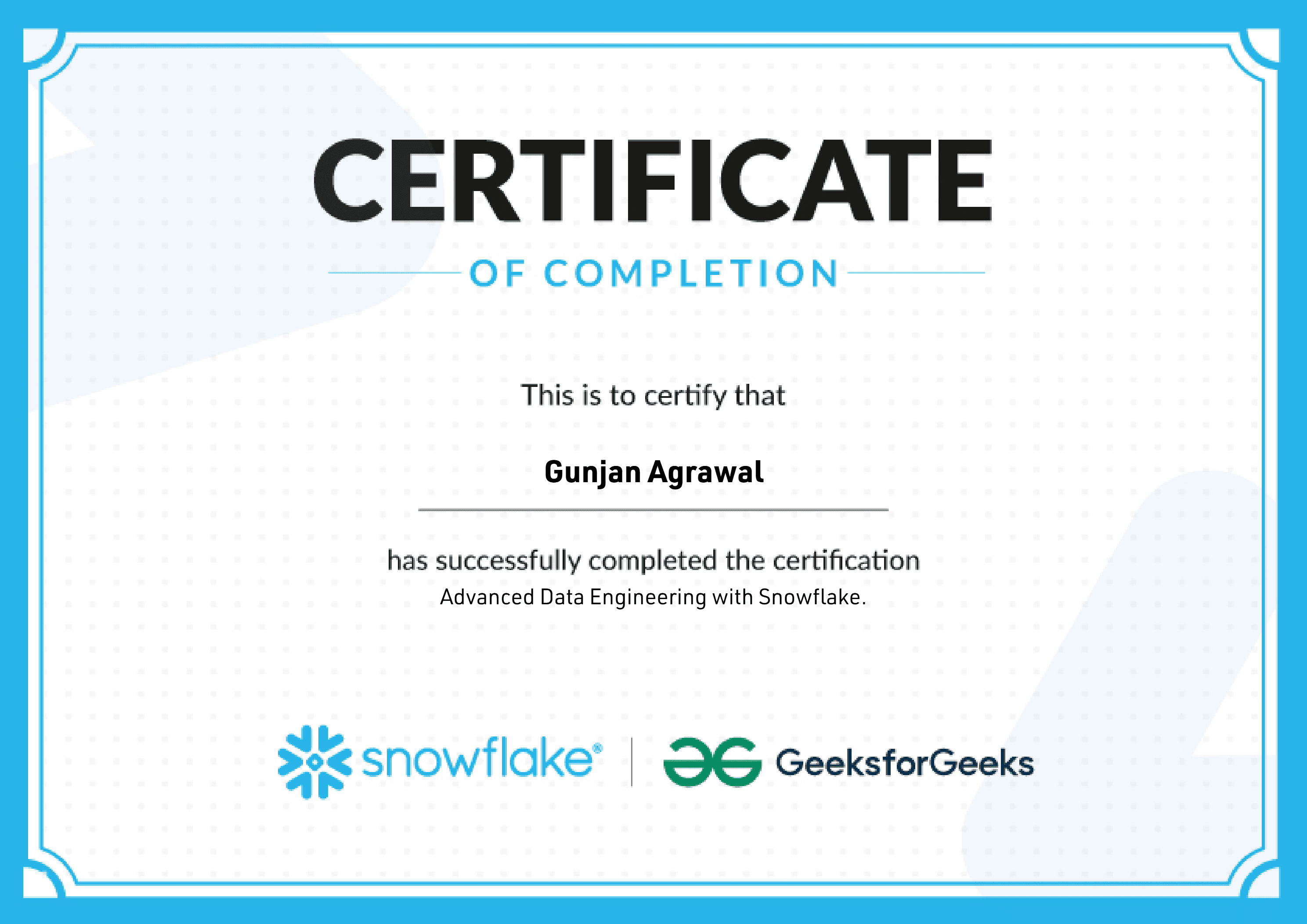 Advanced Data Engineering with Snowflake